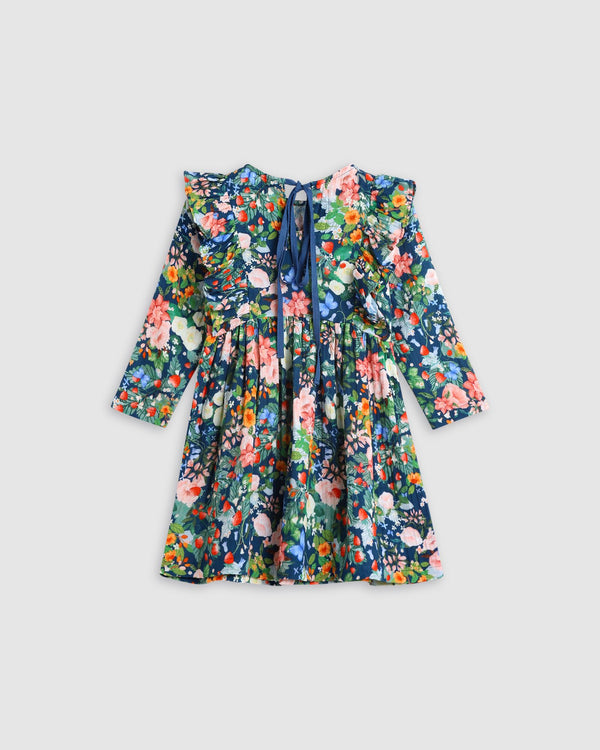 Alex & Ant Daisy Dress in Strawberry Navy