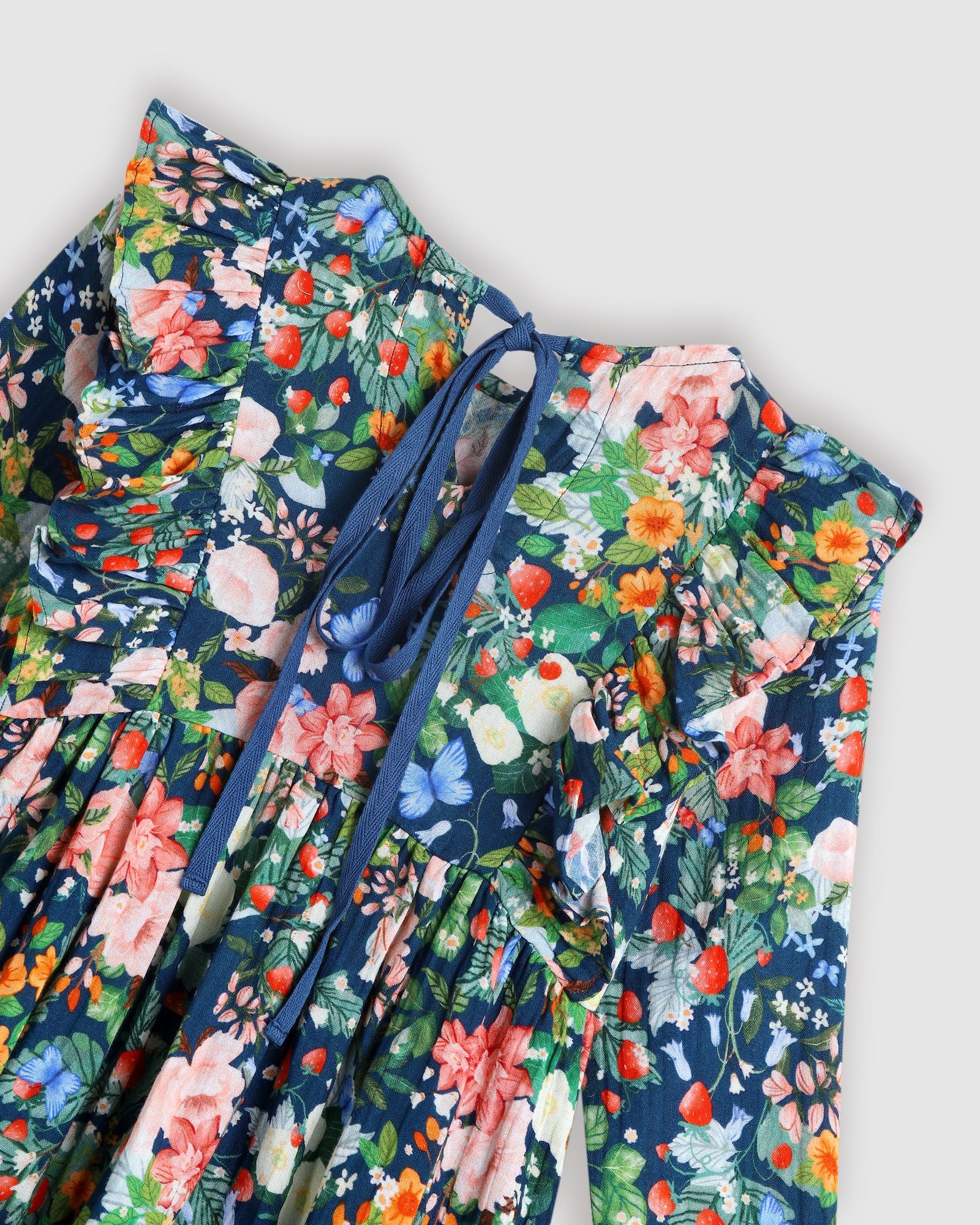 Alex & Ant Daisy Dress in Strawberry Navy