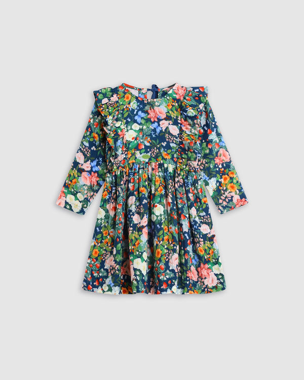 Alex & Ant Daisy Dress in Strawberry Navy