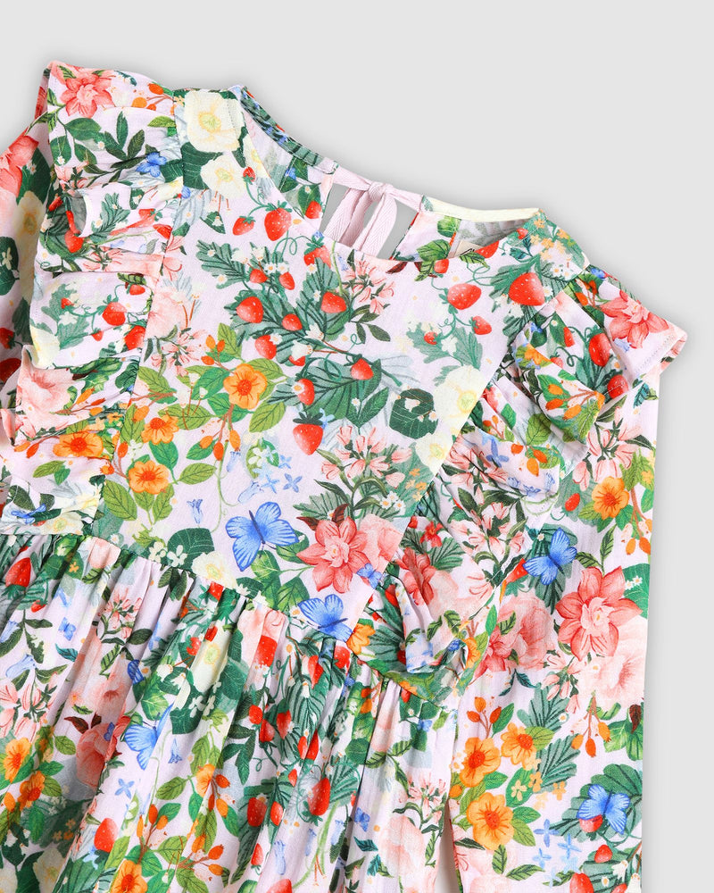 Alex & Ant Daisy Dress in Strawberry Pink