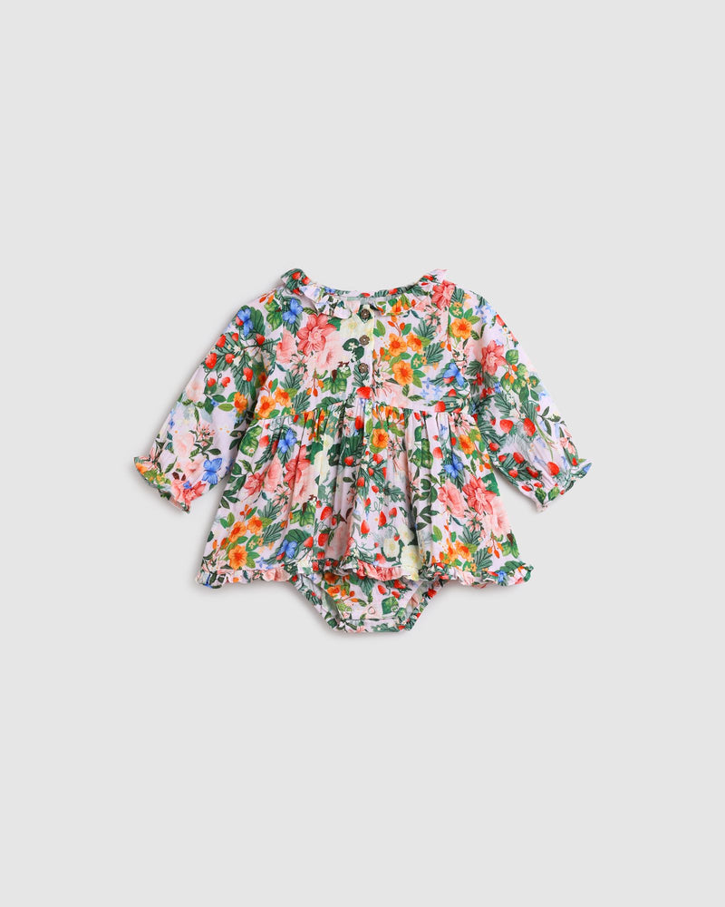Alex & Ant Ivy Baby Dress in Strawberry Pink