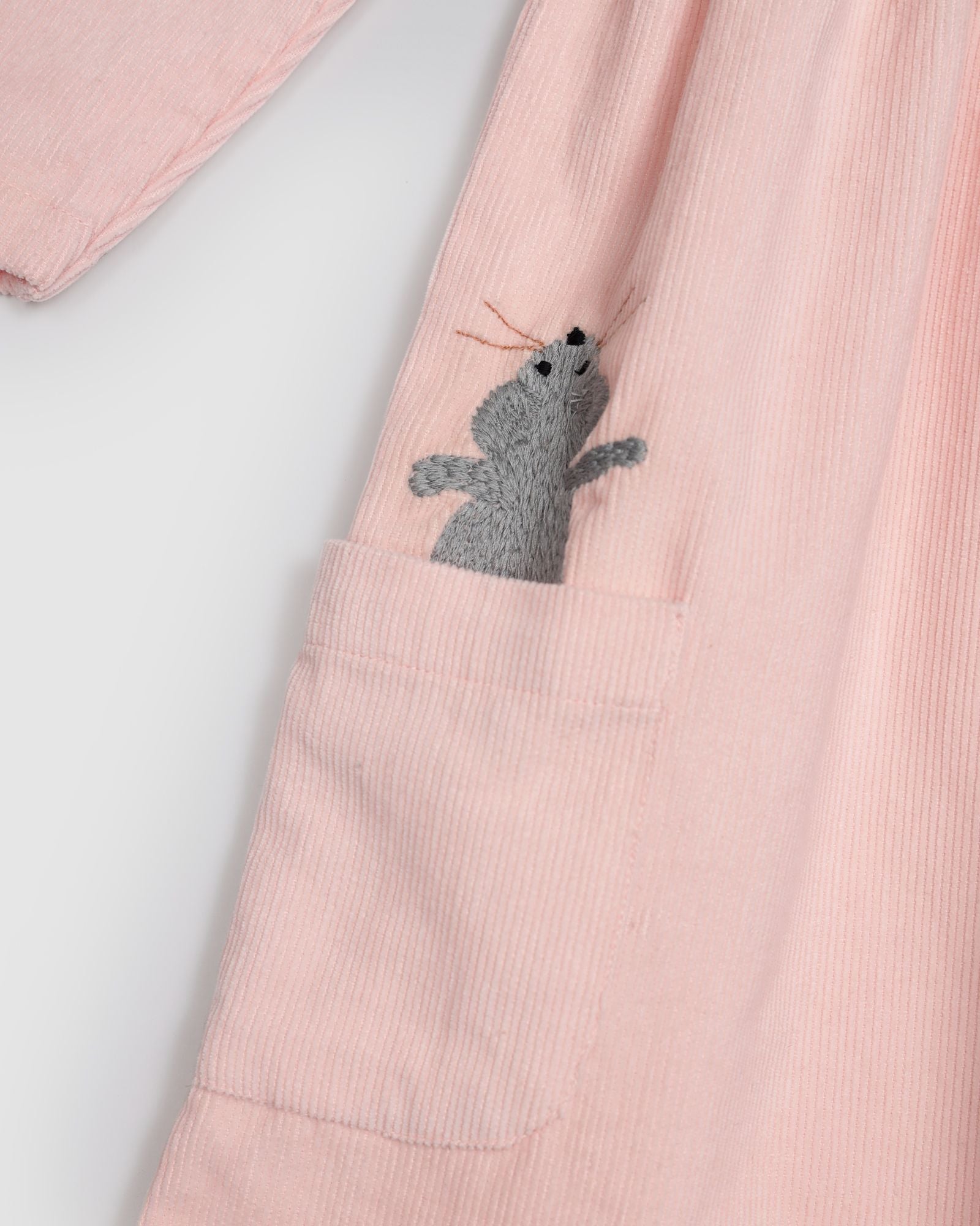 Alex & Ant Lucy Mouse Dress in Baby Pink Mouse