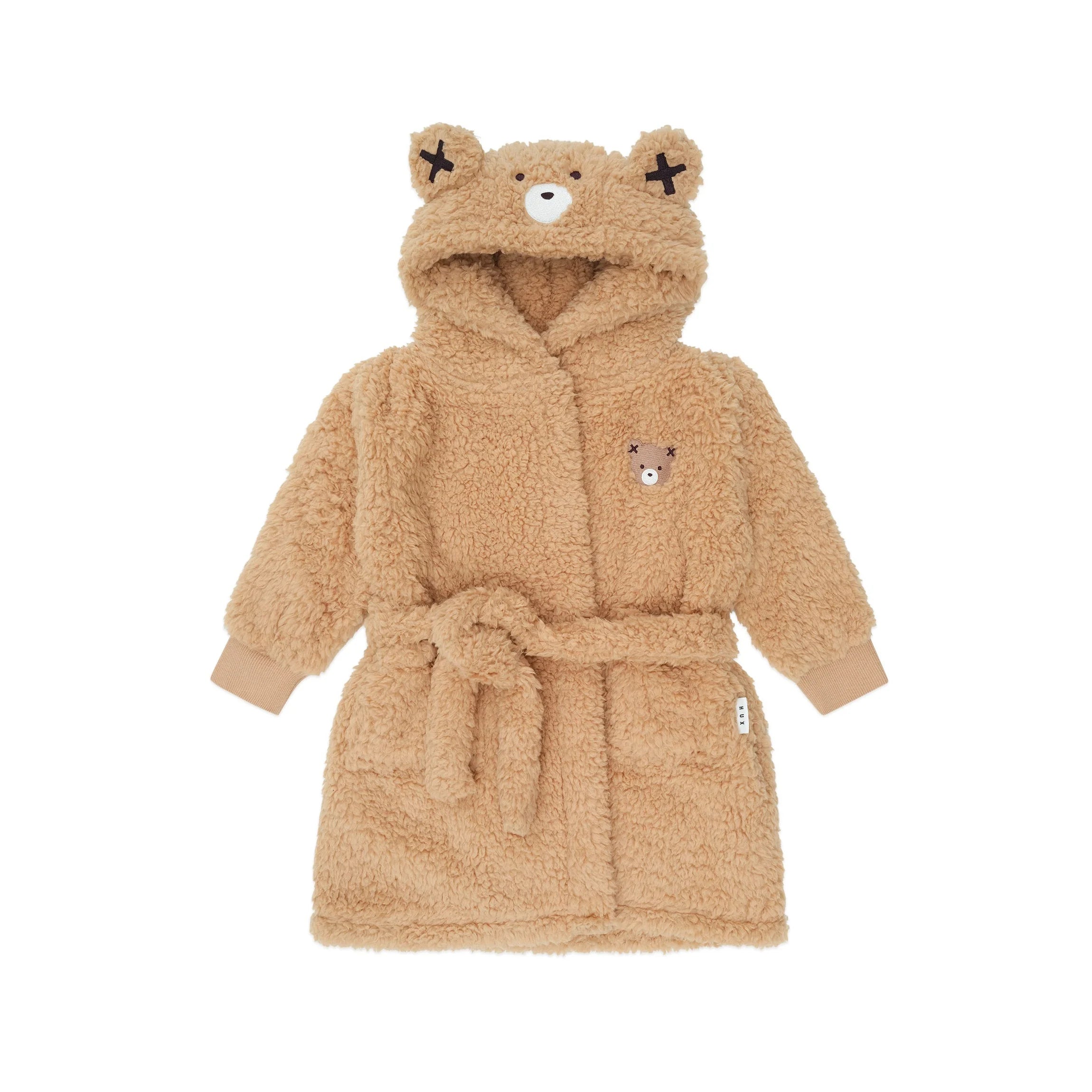 Huxbaby classic Hux snuggle Robe in brown