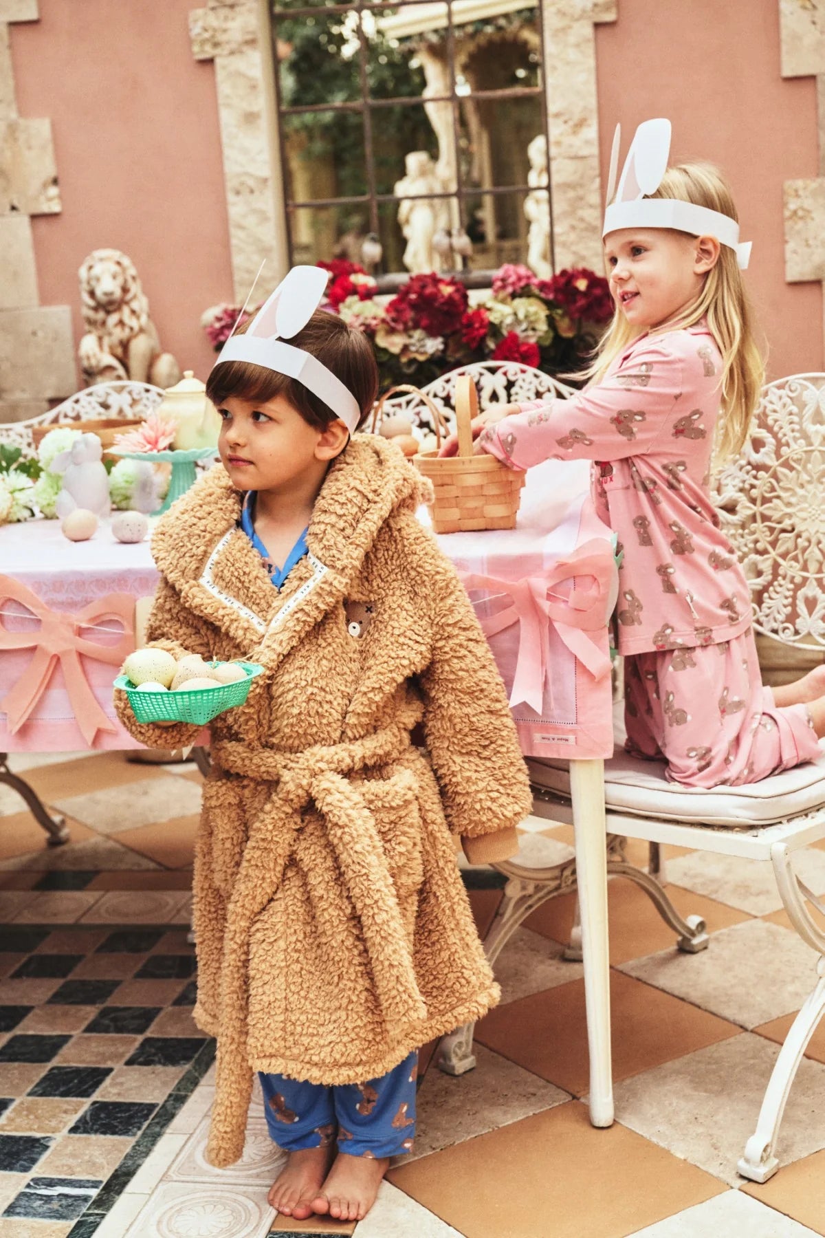 Huxbaby classic Hux snuggle Robe in brown