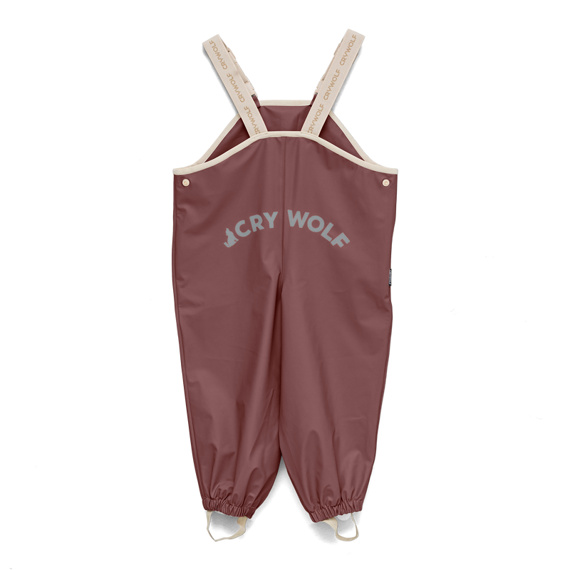 Crywolf Rain Overalls Mauve in Purple