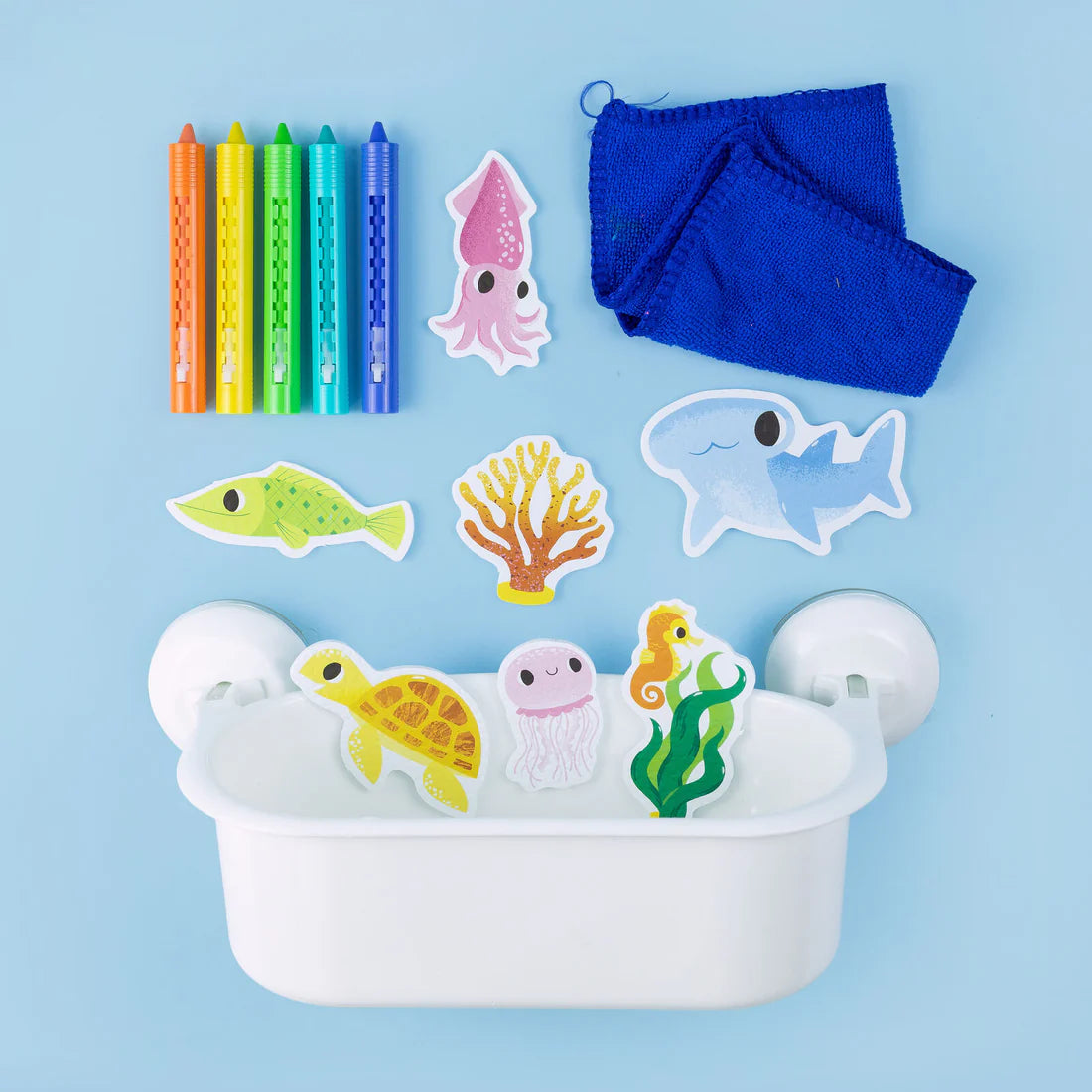 Tiger tribe bath art ocean stories