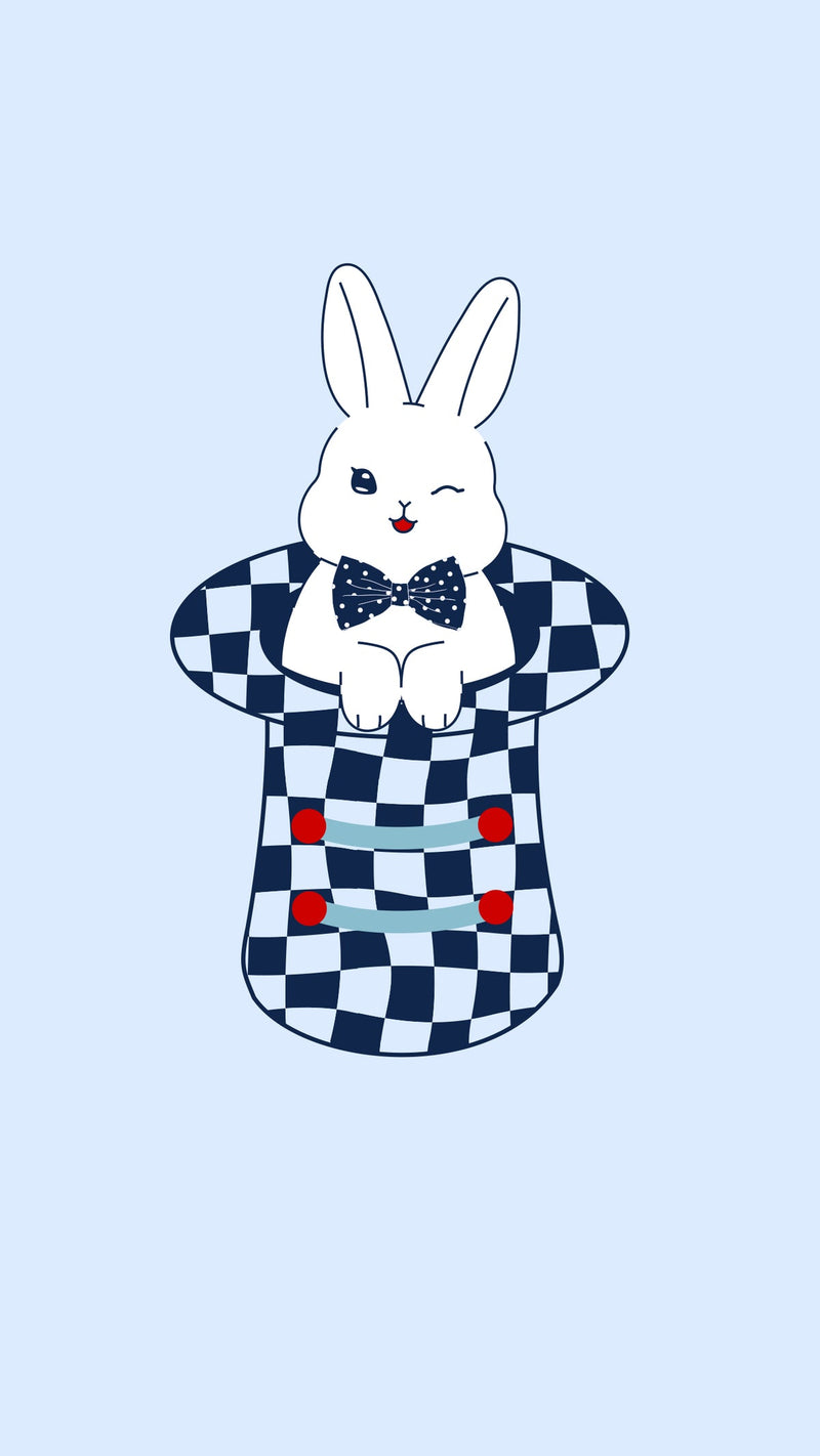 Milky Magic Bunny Pyjamas in Ice Blue