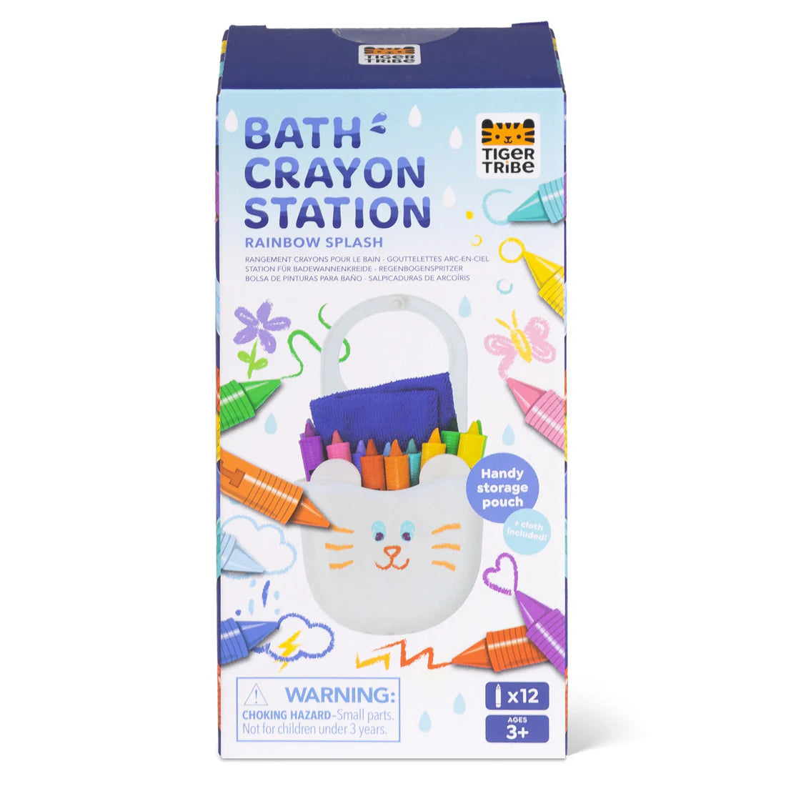 Tiger Tribe bath crayon station rainbow splash
