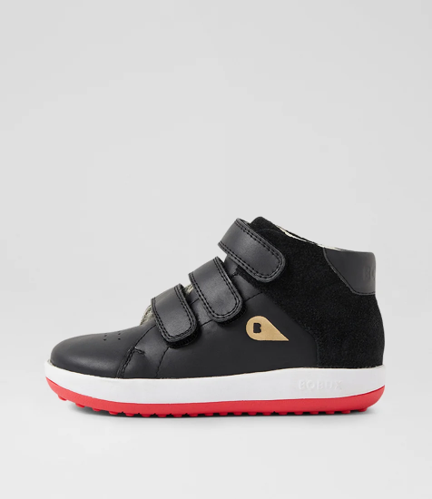 Bobux Kid+  Game-point high top in Black