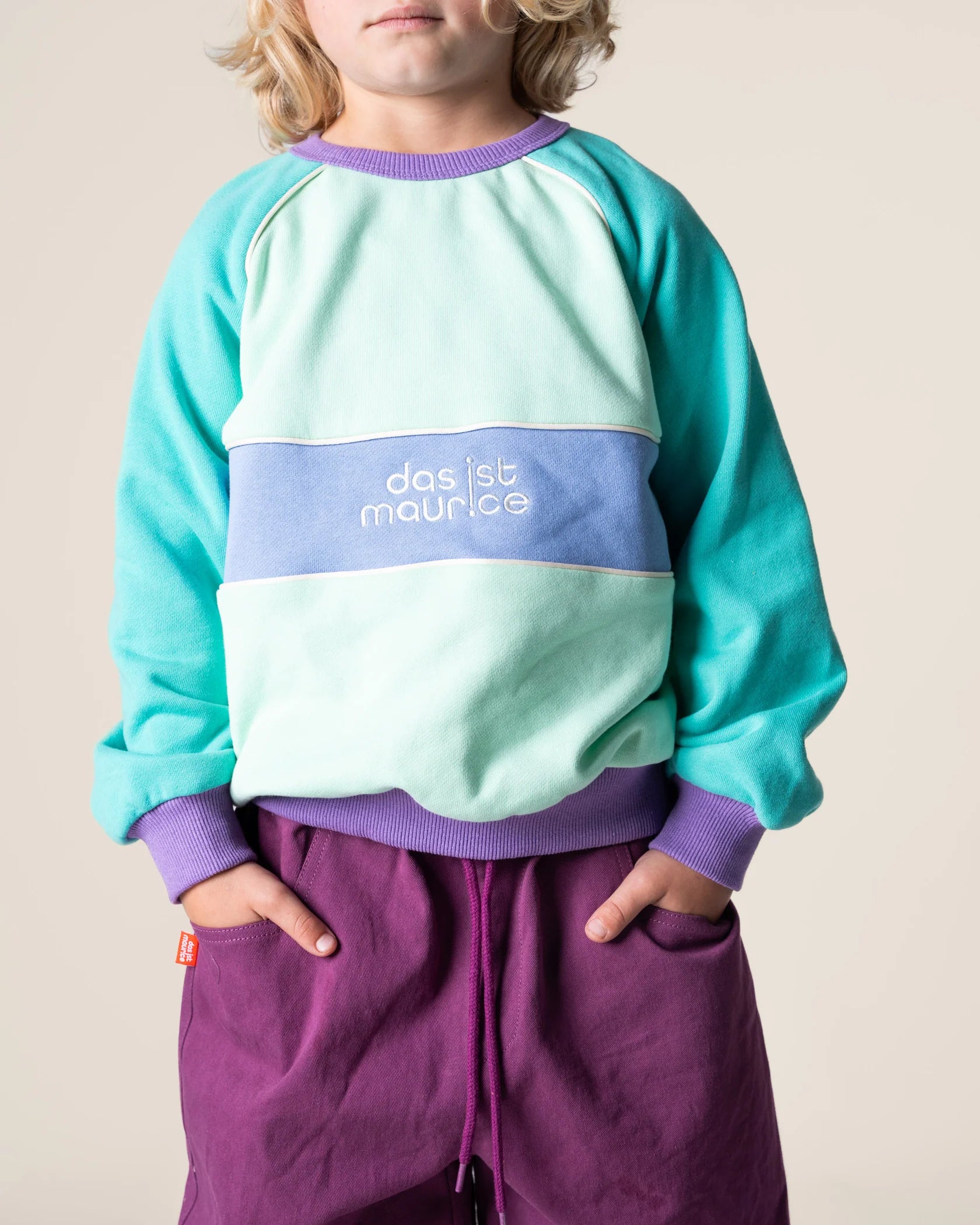 Das Ist Maurice French terry pullover Logo