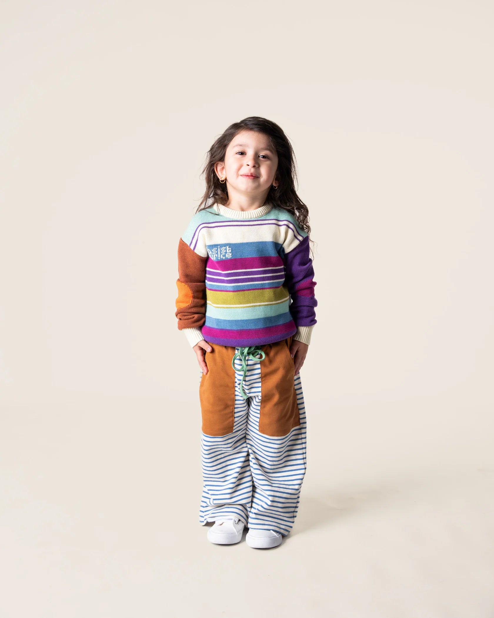 Das Ist Maurice Jersey knit sweater Ski stripes