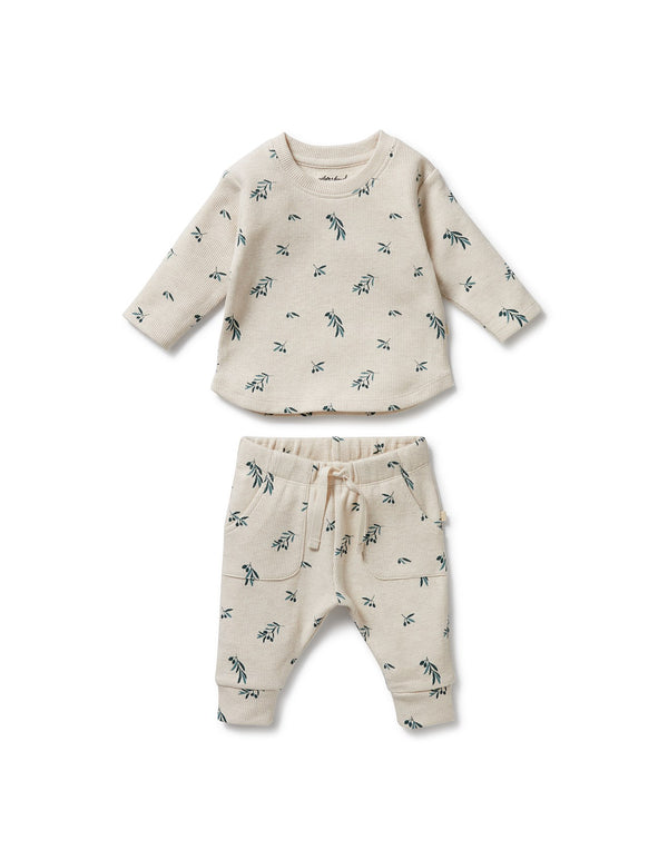 Wilson & Frenchy Little Olive Organic Waffle Set