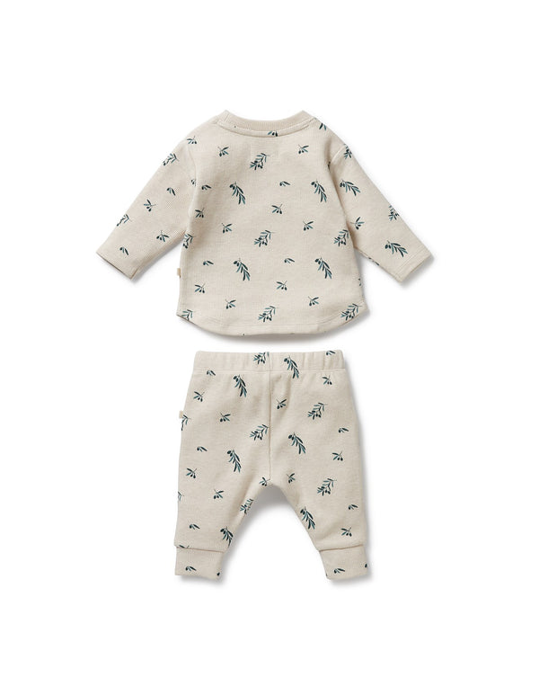 Wilson & Frenchy Little Olive Organic Waffle Set