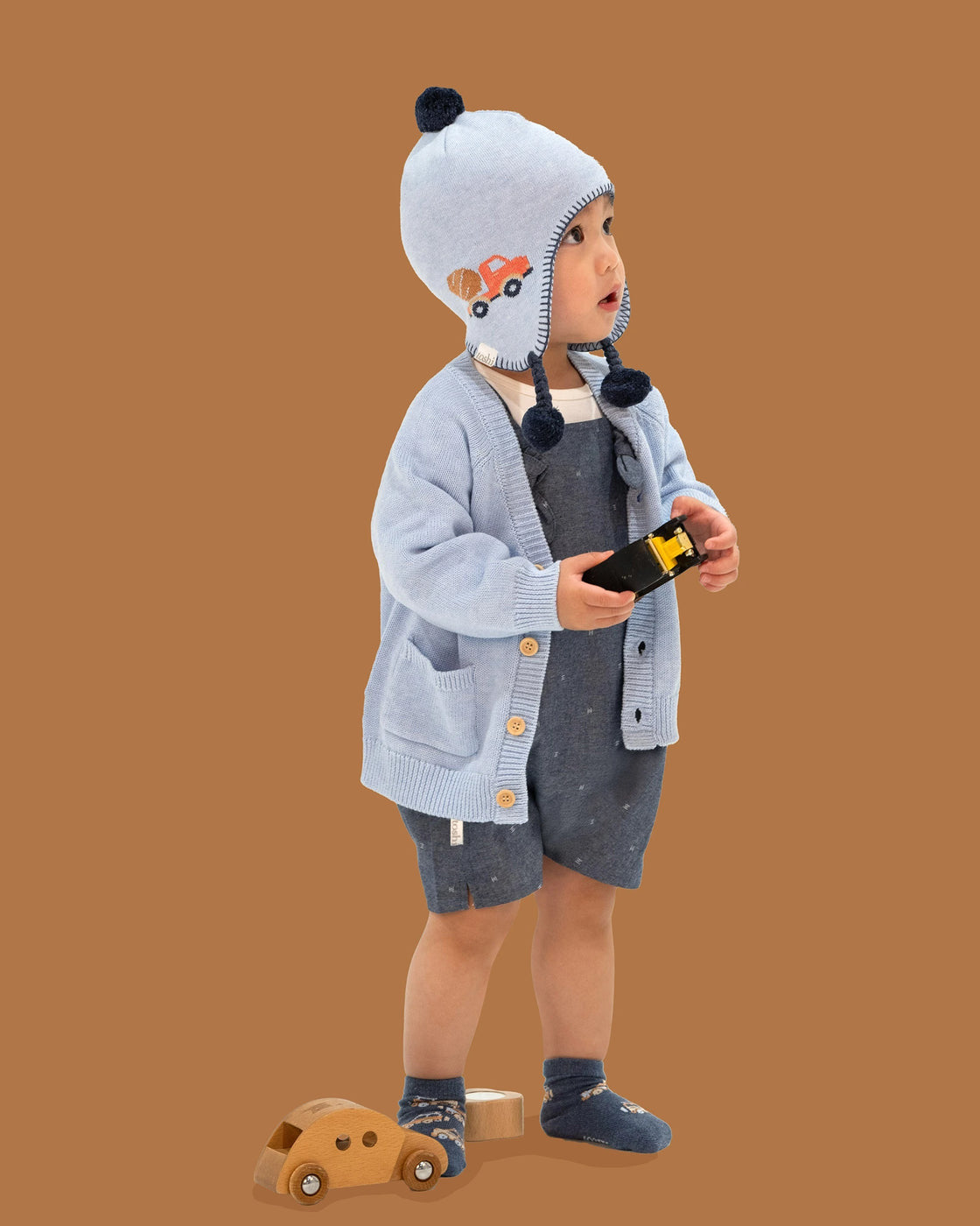 Toshi Organic Earmuff Storytime Mr Cement