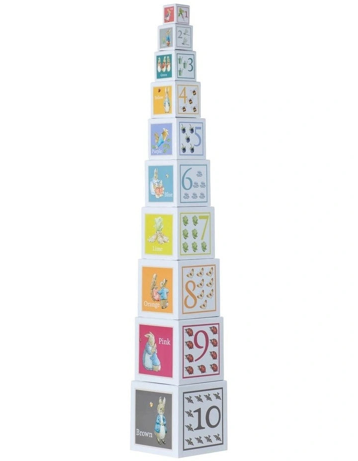 Stackable Learning Blocks - Peter Rabbit