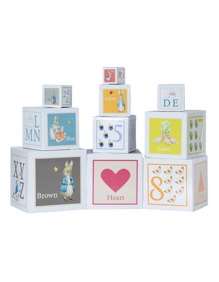 Stackable Learning Blocks - Peter Rabbit