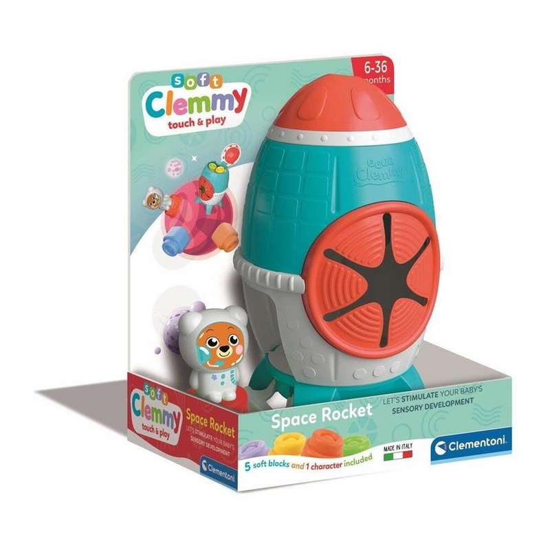 Clementoni - soft clemmy sensory rocket