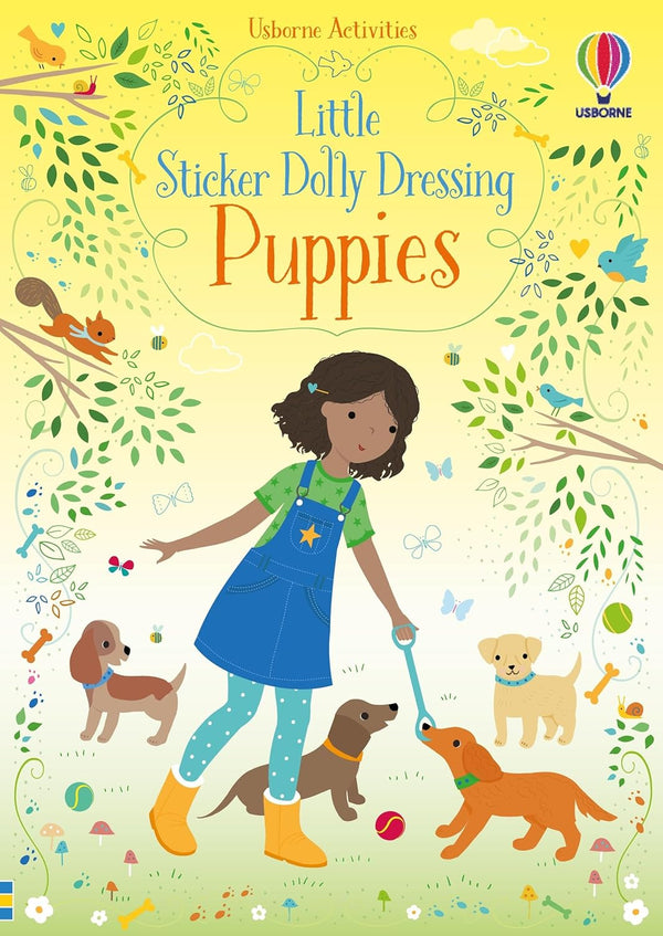 Usborne Little First Stickers  - Puppies