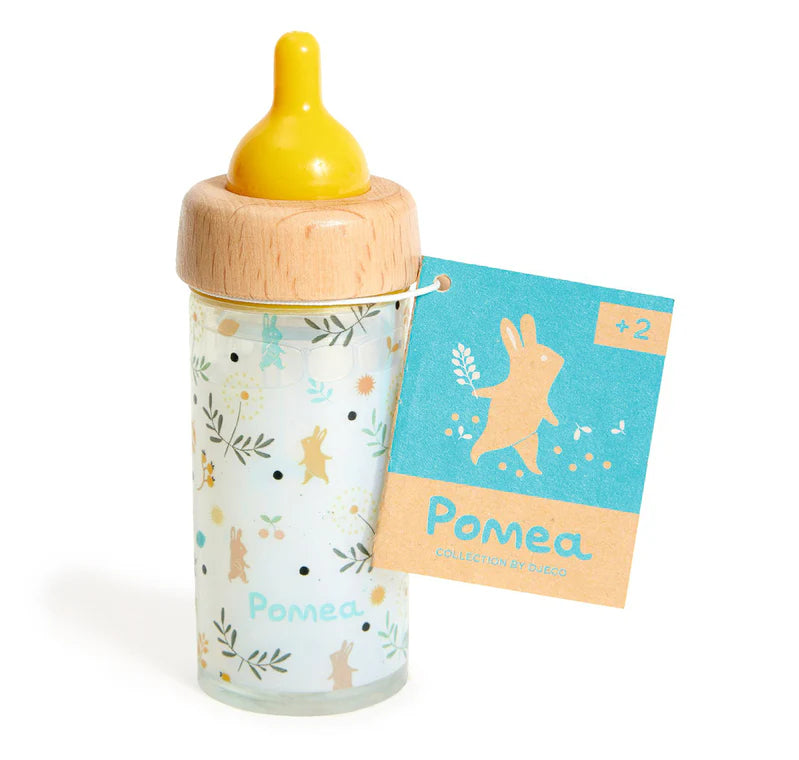 Djeco baby pomea dolls magic feeding bottle