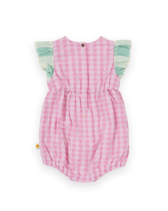Goldie & Ace Gingham Lani Romper
