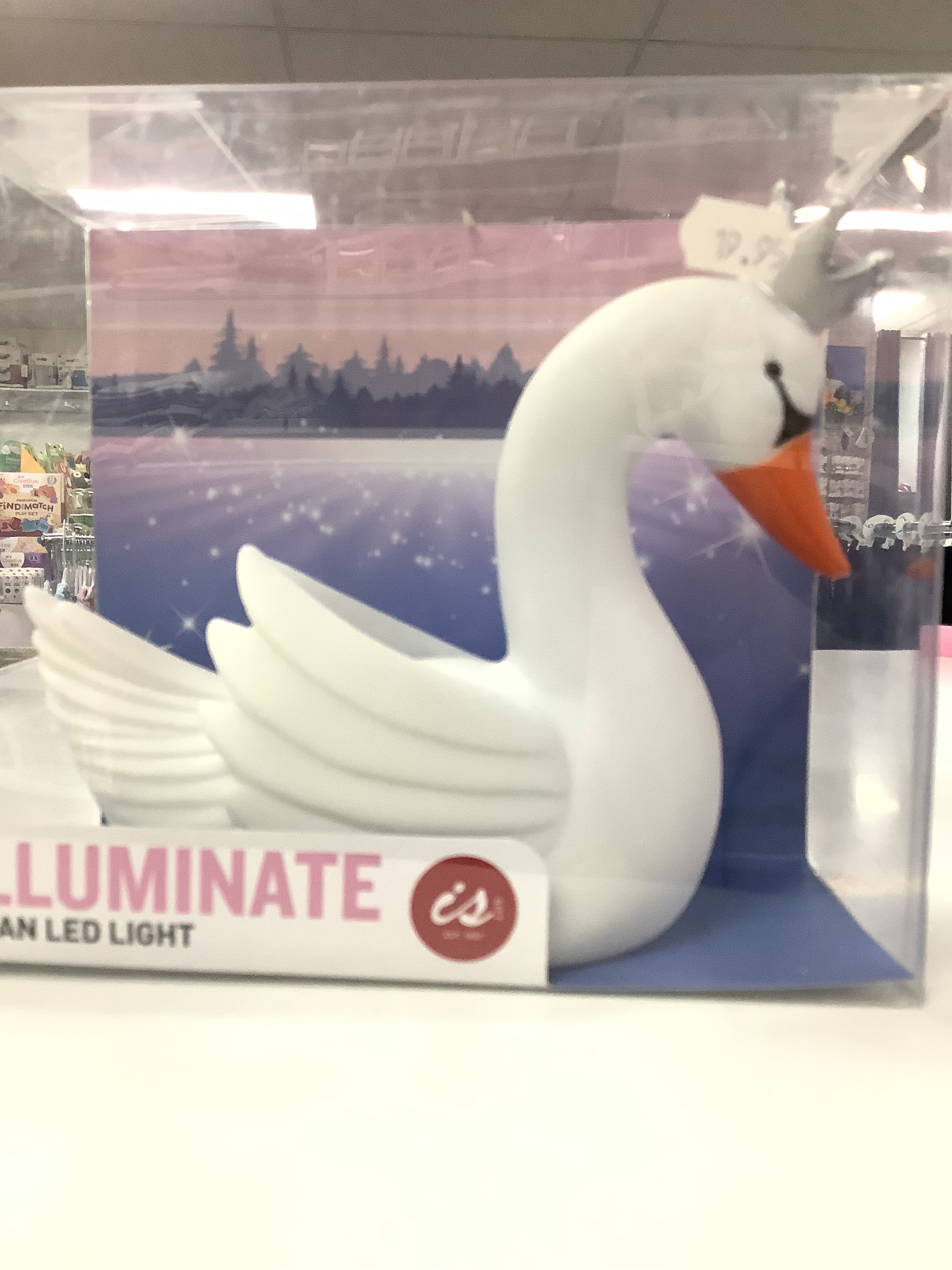 Illuminated LED Swan Night Light