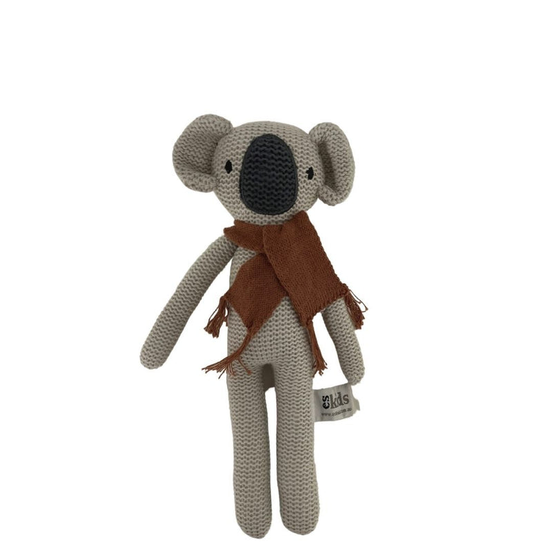 ES Kids Knitted koala Rattle - 25cm