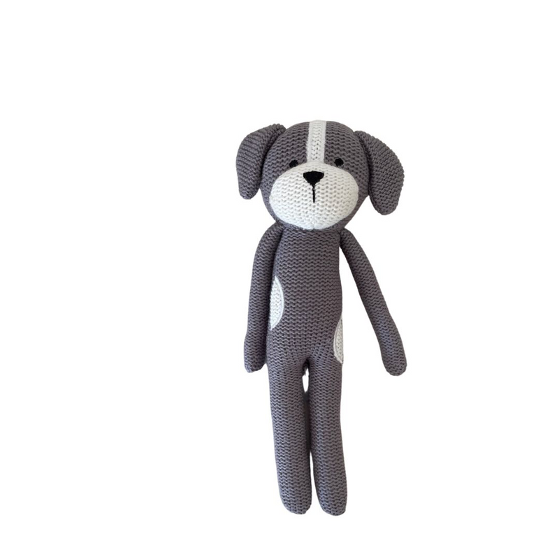 es kids Eco  Knitted Dog Rattle