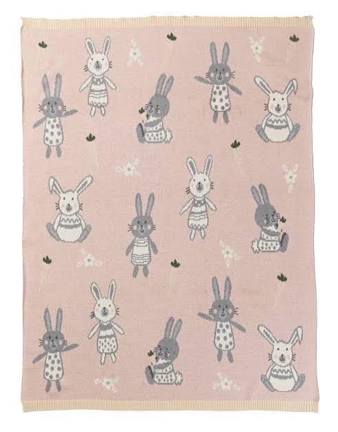 Indus Bella Bunny Blanket