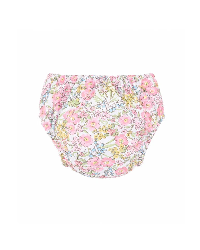 Minihaha Marissa Print Aqua Nappy