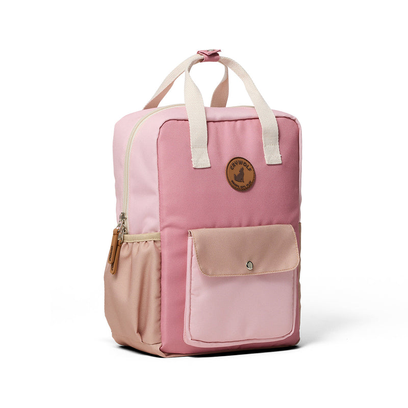Crywolf Mini Backpack Colour block Blush
