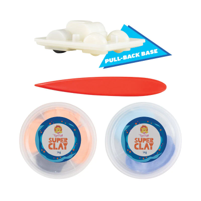 Tiger tribe Clay Craft - Pull back hovercraft
