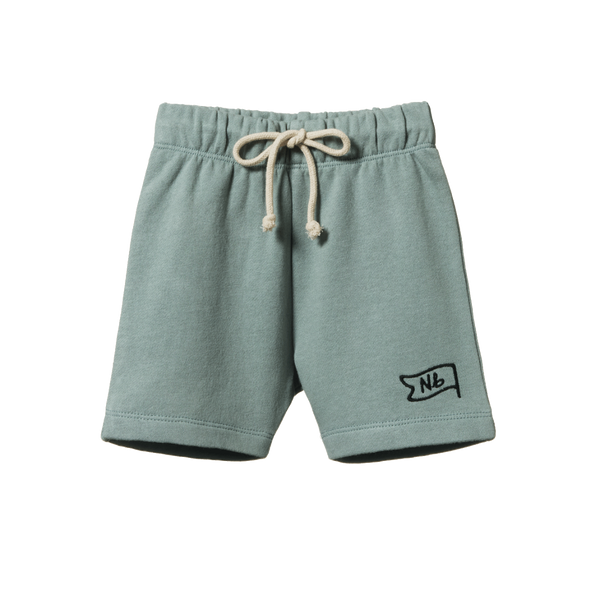 Nature Baby Jimmy Shorts Sweatshirt Knit in Star Dew