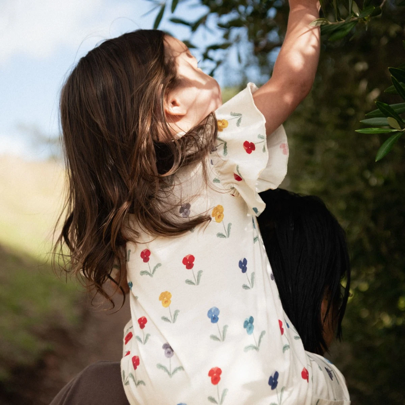 Nature Baby Tilly Suit Delphine Blooms Print