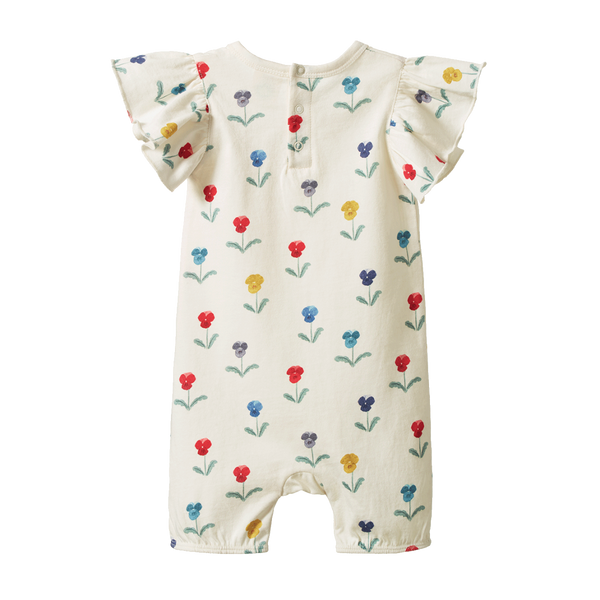 Nature Baby Tilly Suit Delphine Blooms Print