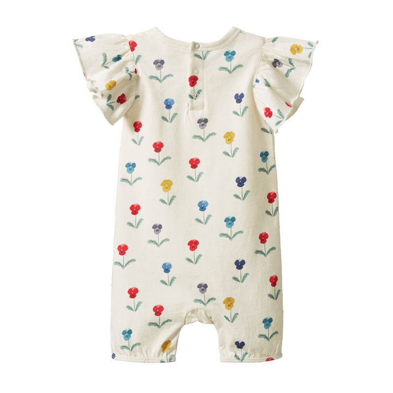 Nature Baby Tilly Suit Delphine Blooms Print