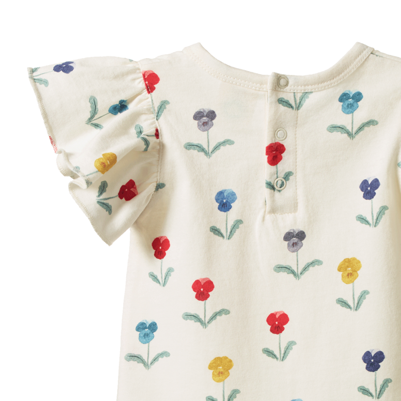 Nature Baby Tilly Suit Delphine Blooms Print