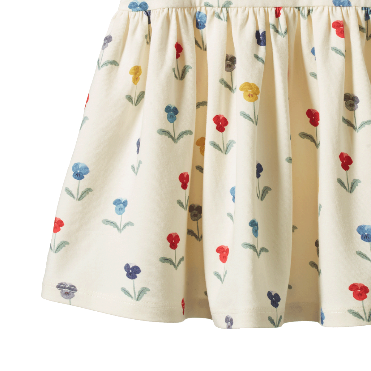 Nature Baby Saturday dress in Delphine Blooms print