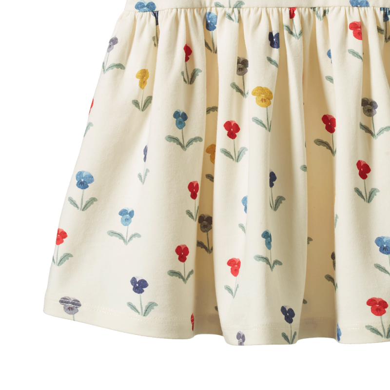 Nature Baby Saturday dress in Delphine Blooms print