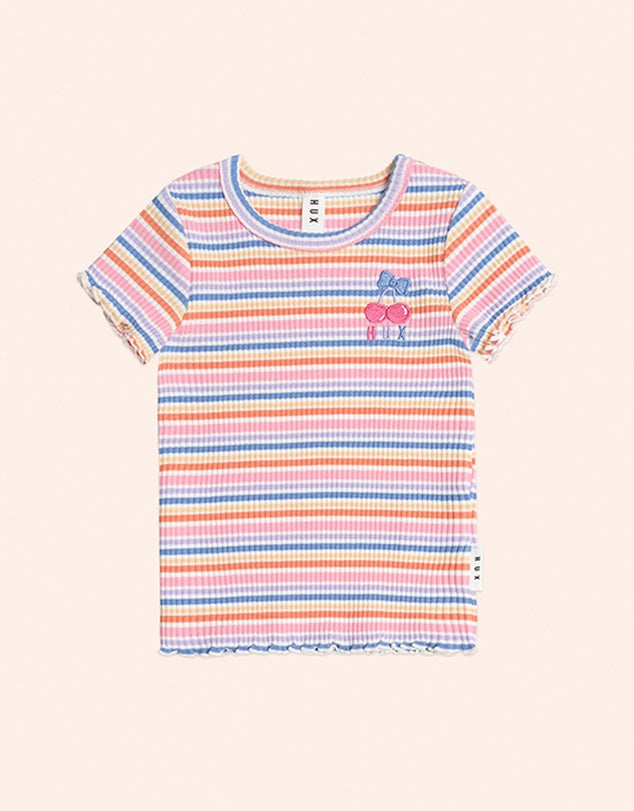 Huxbaby Rainbow Rib Tee