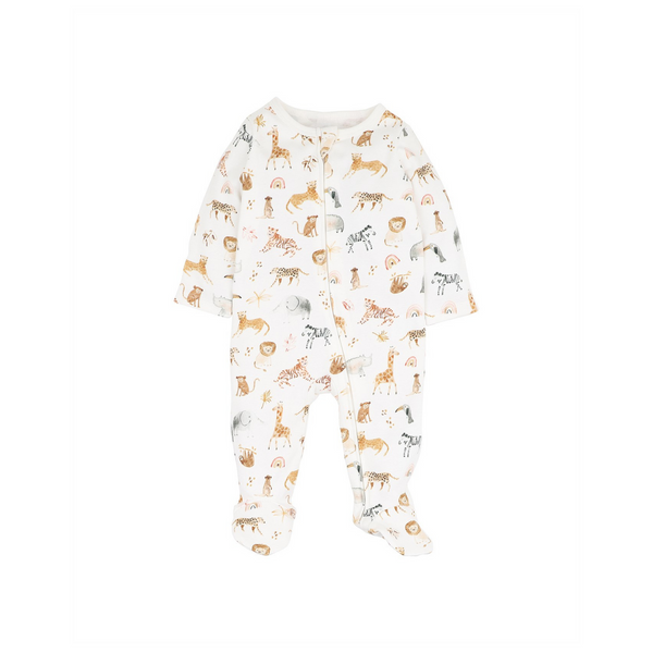 Bebe Billie organic LS Zipsuit