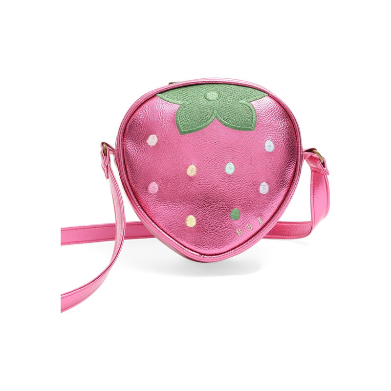 Huxbaby Juicy Strawberry shoulder bag in Berry