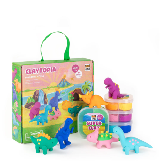 Tiger tribe Claytopia - Dinosaur World
