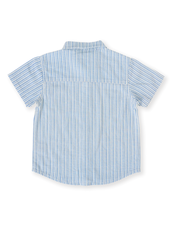 Goldie + Ace sailor stripe holiday shirt