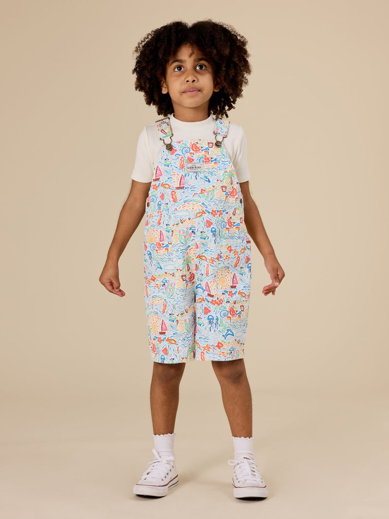 Goldie & Ace summer bay burton pocket overalls