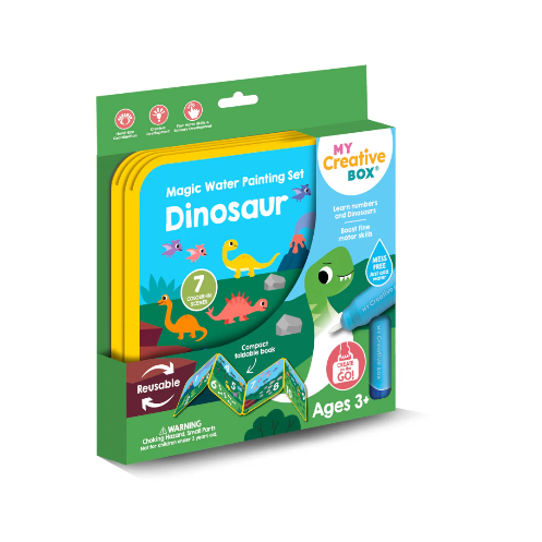 My Creative Box Magic Water Painting Set - Dinosaur
