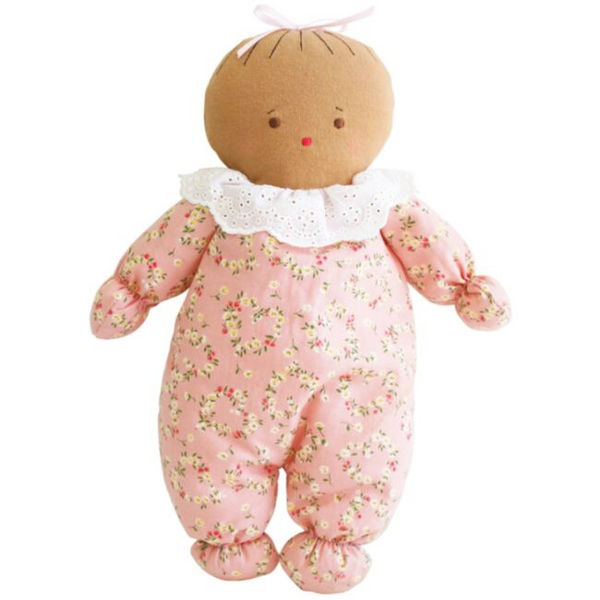 Alimrose asleep awake baby doll 24cm Posy Heart