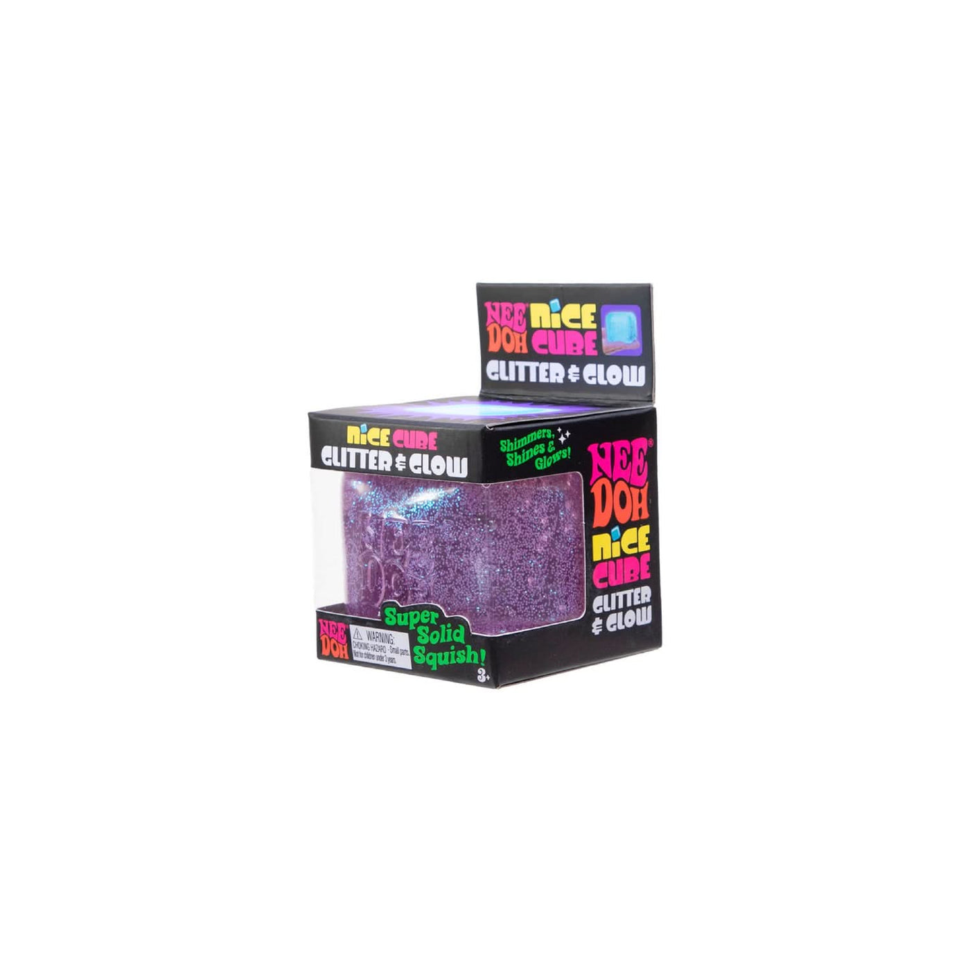Pre Order 21/5. Nee Doh Nice Cube Glitter And Glow