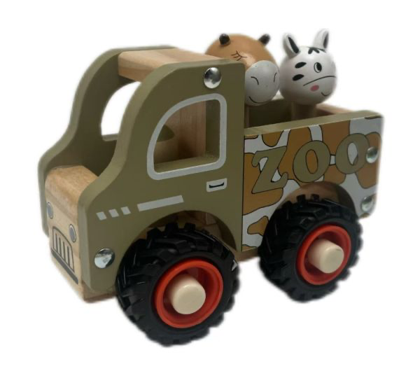 ToysLink wooden vehicle - Zoo Truck