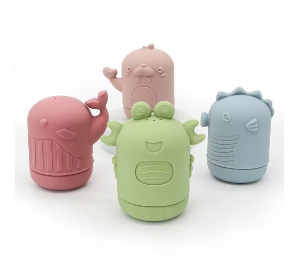 ToysLink Silicone Squeezable Baby Bath Toy