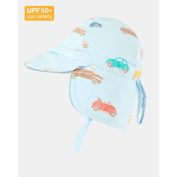 Toshi flap cap down under in fast lane sky